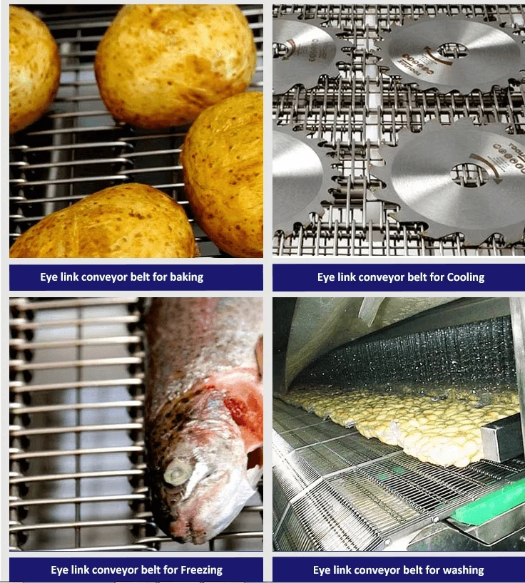 Eye Link Conveyor Belt